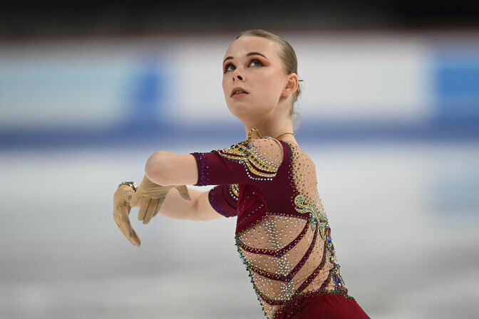 Estonian women’s skaters through to Junior World Championships free skate despite falls | news Estonian women's skaters through to Junior World Championships free skate despite falls | news