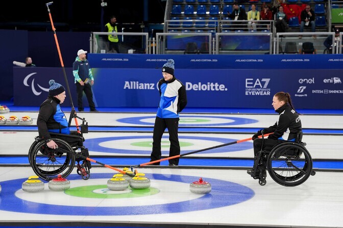 Estonia curling duo face must-win game at Milano Cortina Paralympics | News