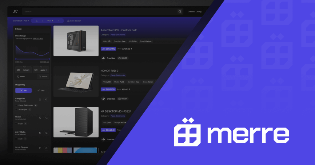 I am building an online "market" for Albania / Kosovo