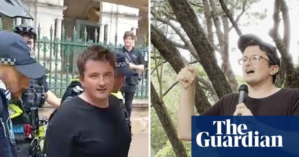 Two protesters arrested on first day of Queensland’s ‘from the river to the sea’ ban