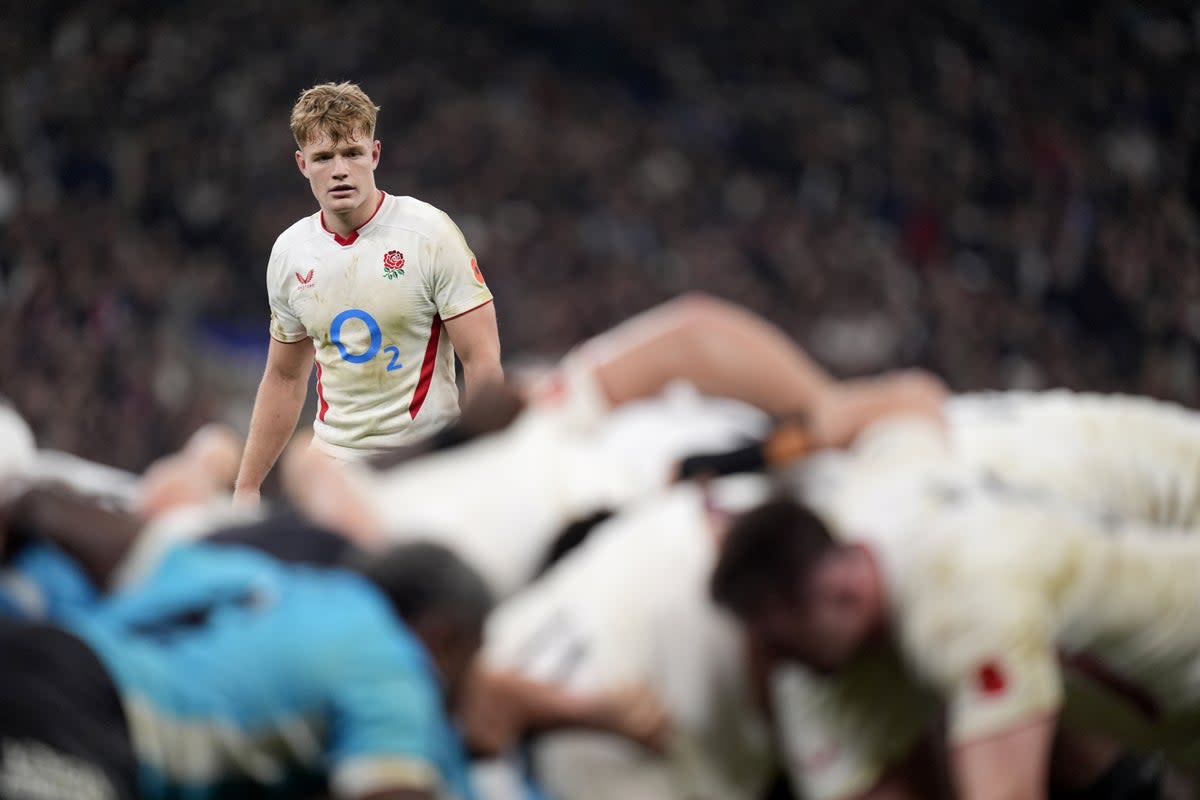 Fin Smith replaces George Ford at fly half for England (PA Wire)