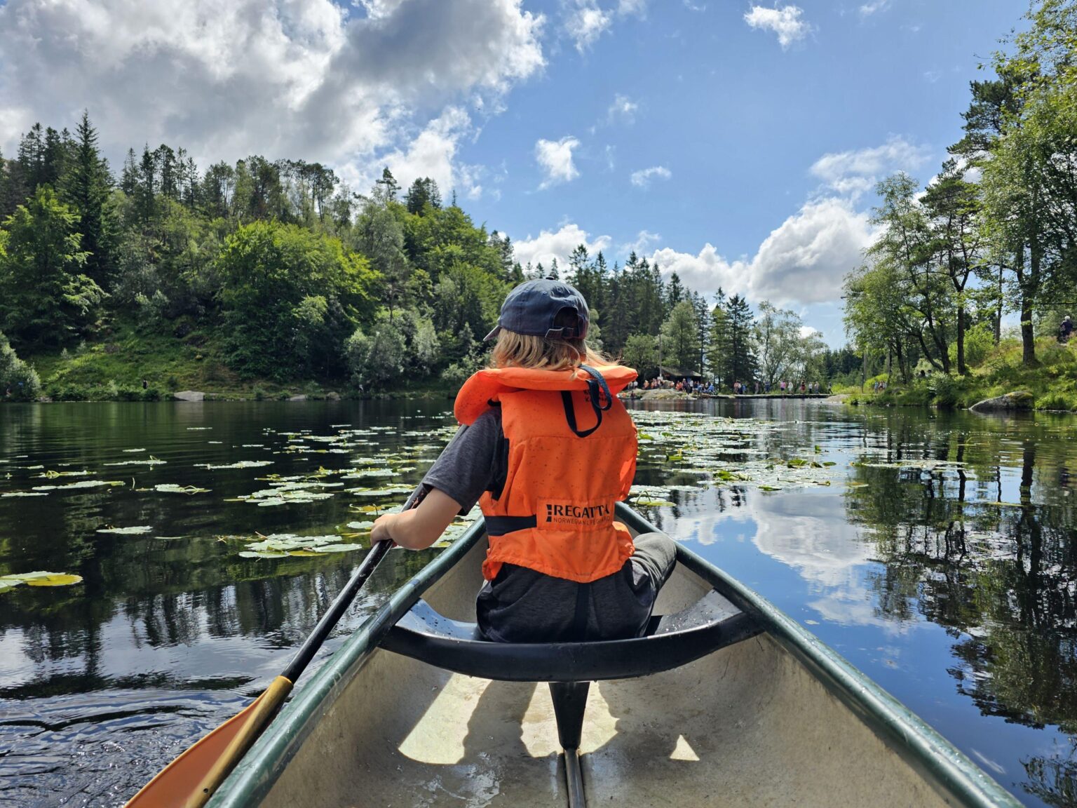 My son in [Floyen Park, Bergen] a couple of years ago.