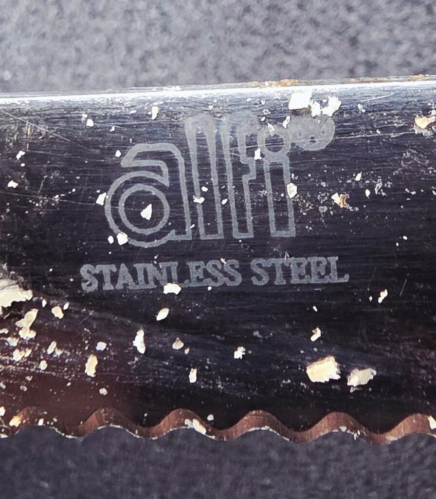 Update on the Subway knife