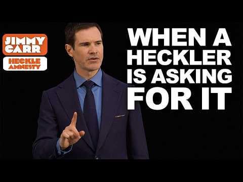 Jimmy Carr put out a clip when he was in Sarajevo.