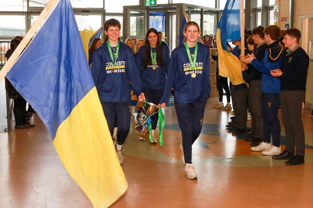Special homecoming for Wicklow students crowned All-Ireland basketball champions Special homecoming for Wicklow students crowned All-Ireland basketball champions