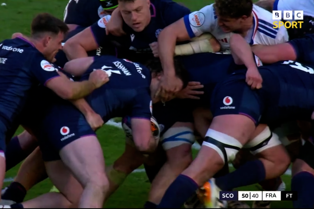 Oscar Jegou will face a disciplinary hearing after an incident at a maul (BBC Sport/Six Nations)