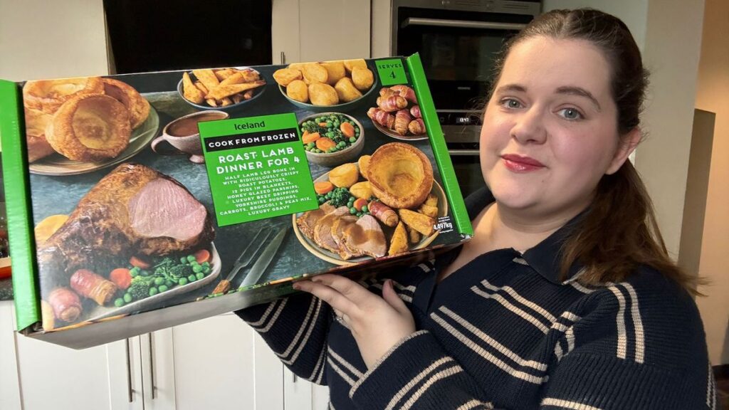 ‘I tried Iceland’s £30 Easter lamb dinner for 4 in a box, and this was my verdict’ Daily Mirror