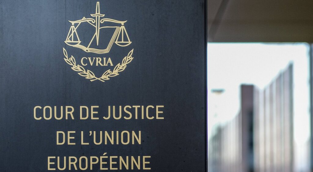 Established in 1952, the Luxembourg-based Court of Justice of the European Union aims to ensure that member states comply with obligations under the blocs treaties. The top EU court also interprets EU law at the request of national courts.