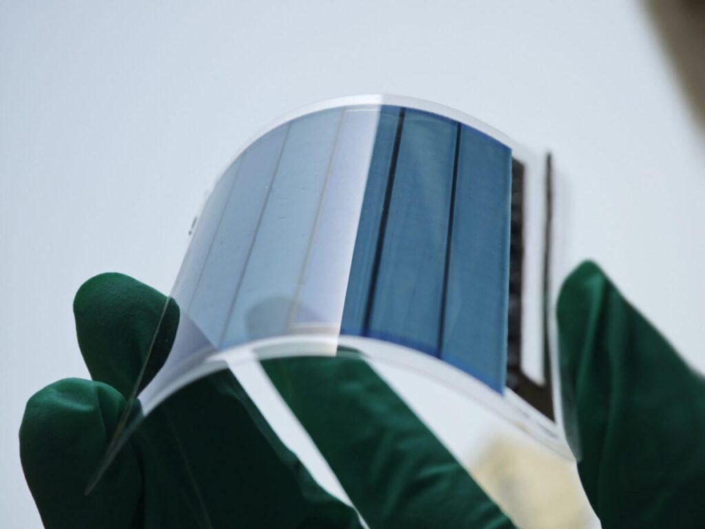 Solar energy has yet to get an order of magnitude even cheaper than it is today. Researchers claim a technology breakthrough in polymer solar cells; cheap & easy to manufacture solar cells that can be printed on rolls of plastic.