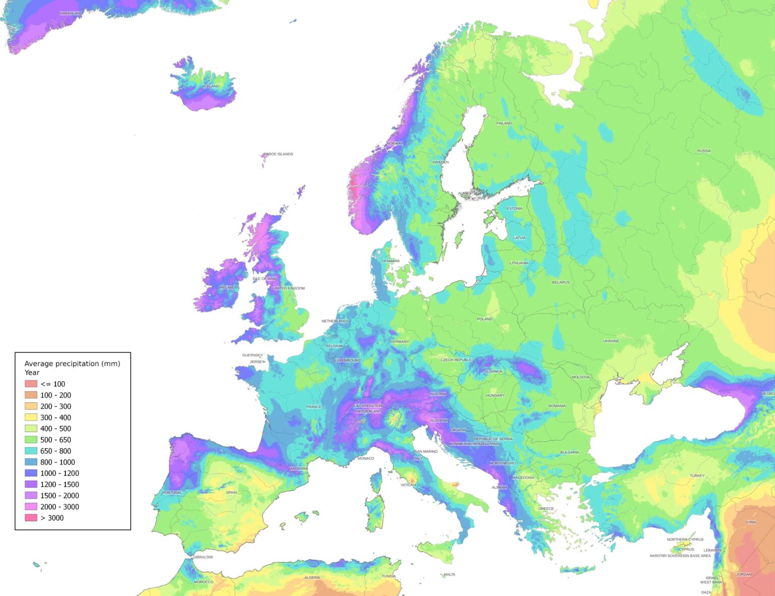 Why is Norway so rainy for how North it is?