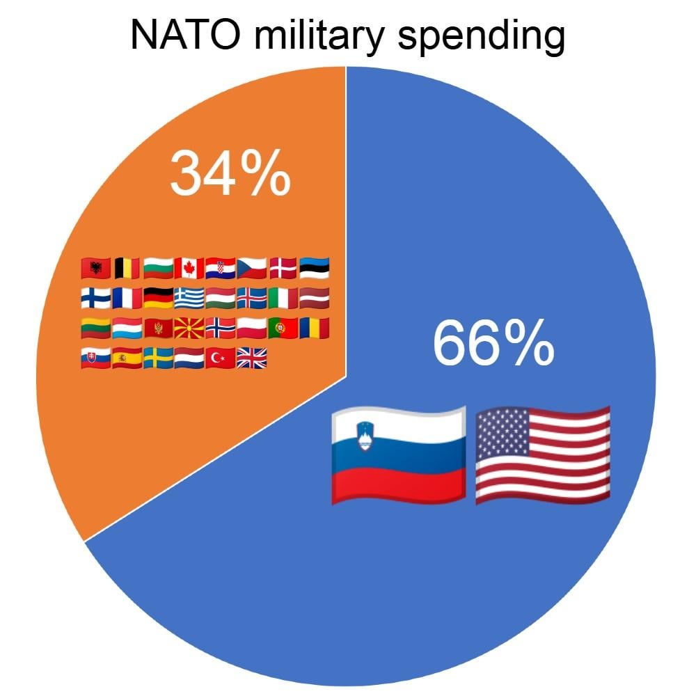 Slovenia finances the NATO budget with its own hands