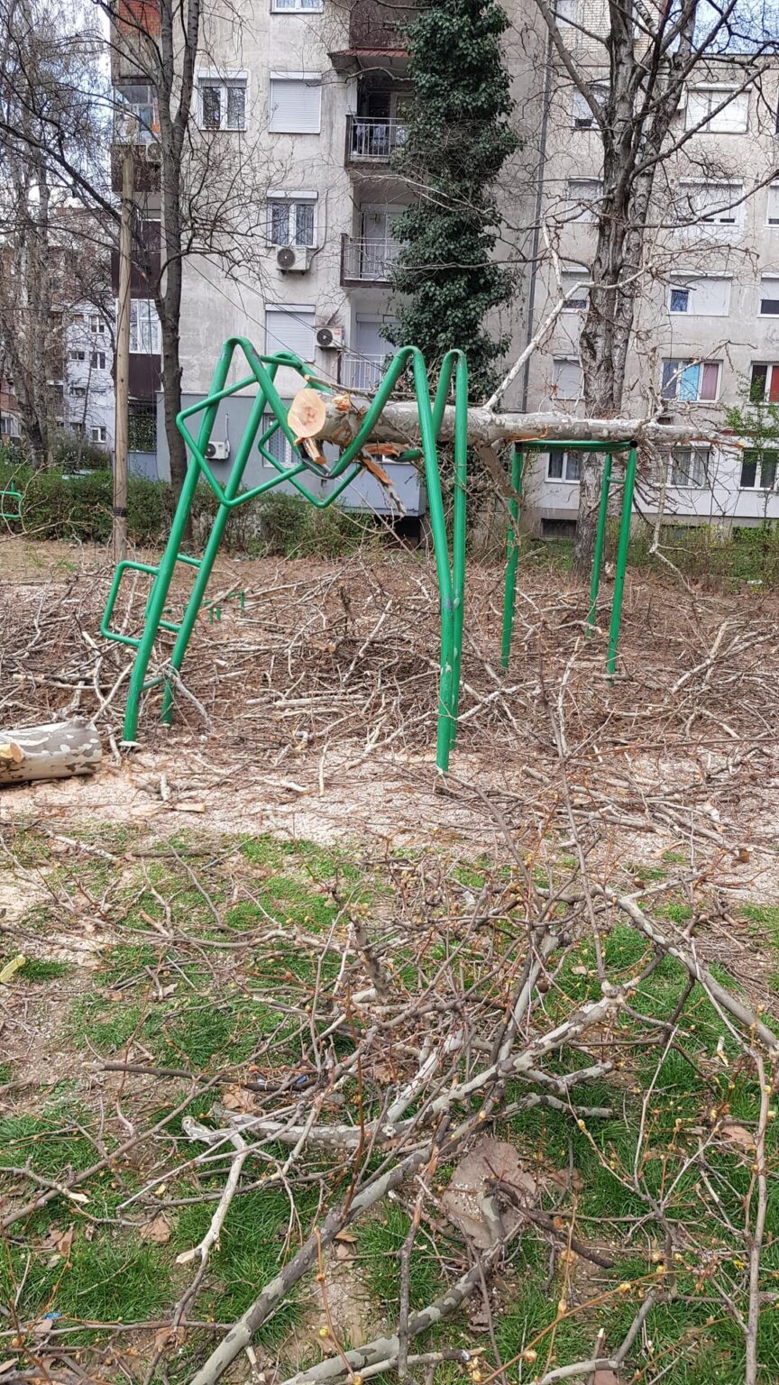 "Parks and greenery" as destroyers of parks and greenery!