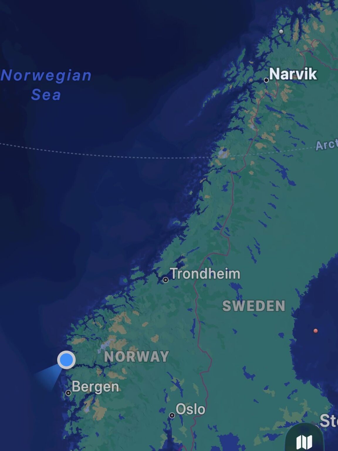 Now arriving by ship