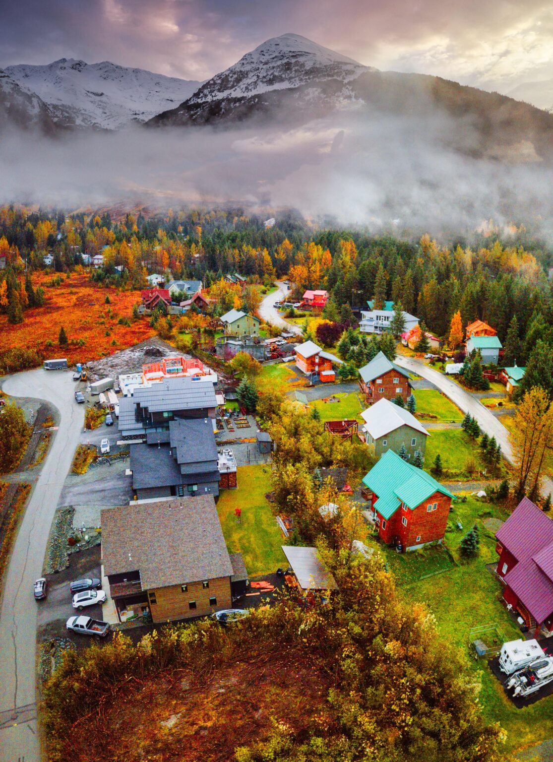 Fall days in Alaska.