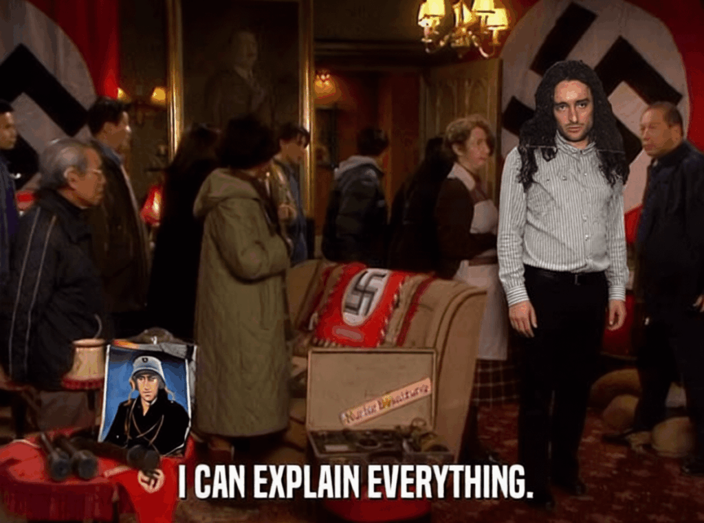 Thompson when talking about his past