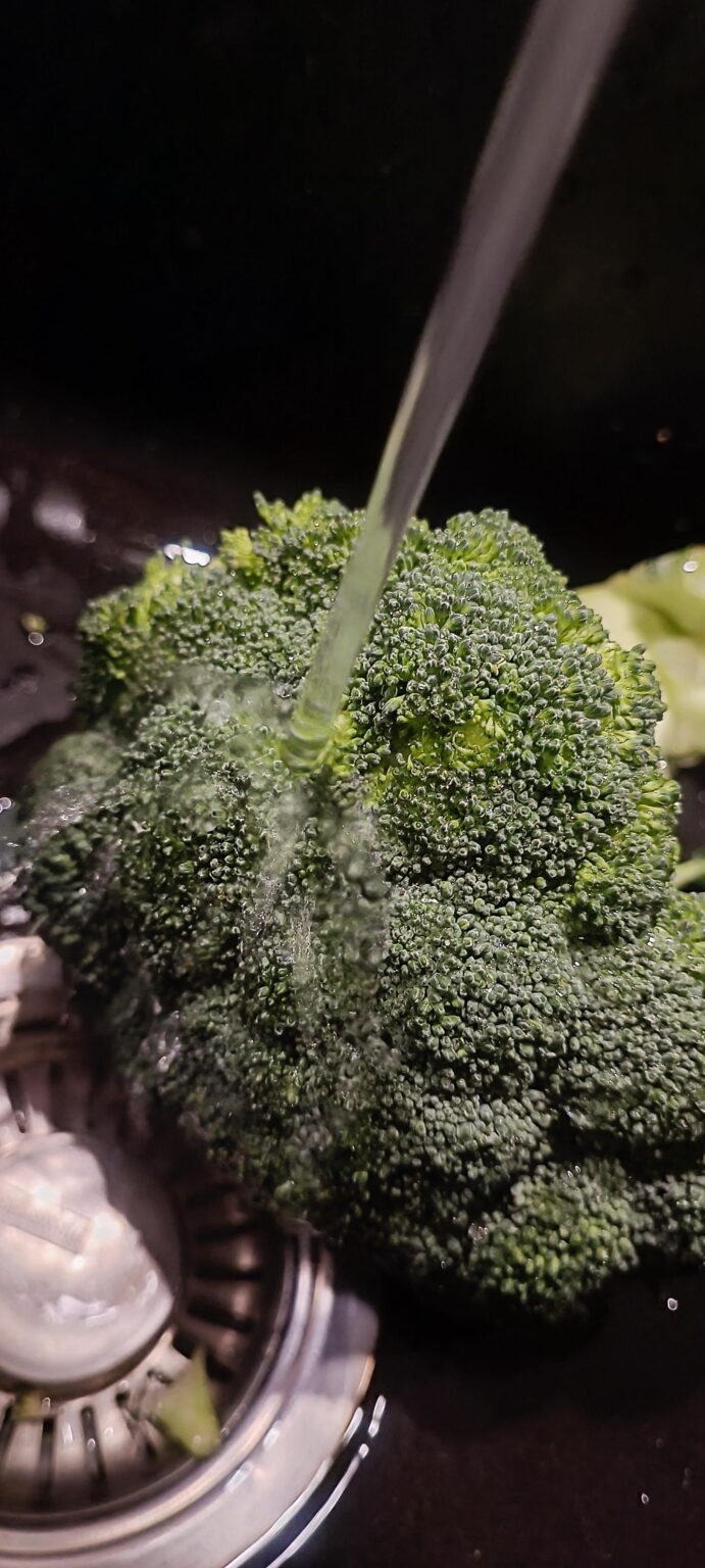 Is washing broccoli cheating?