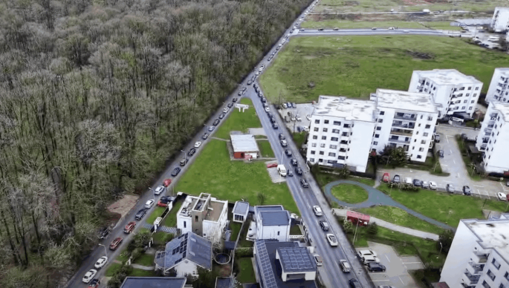 VIDE0 The license plate recognition cameras for access on the road through the Băneasa Forest were stolen