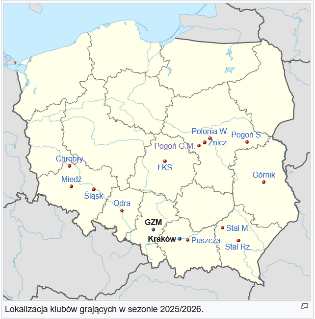 An ultra-rare map of Poland with no partitions visible