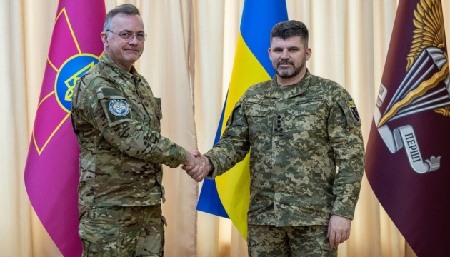 Ukraine's Chief of General Staff meets NATO admiral to discuss strengthening of air defense and cooperation