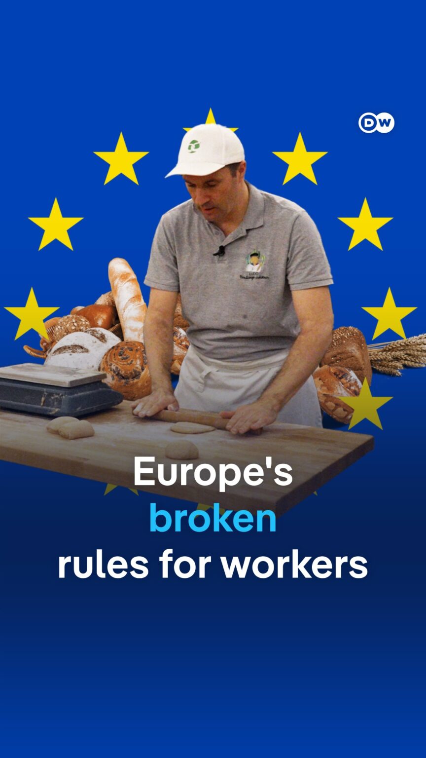 What's the difference between a French and a German baker? According to national laws: it's huge! Ludovic Gerboin had to learn that the hard way when he moved to France from Germany. Even though Europe is meant to work like one coherent economy, it doesn't. Many Europeans can’t easily work across borders because their job qualifications aren’t accepted in other EU countries. #dwbusiness