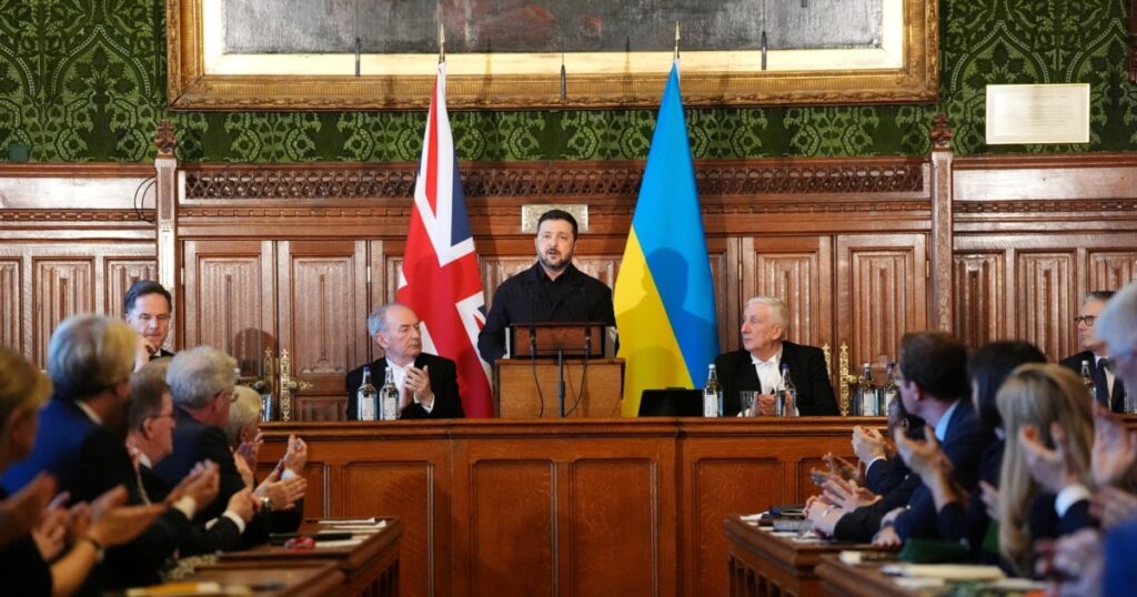 Zelenskyy, Starmer Seek To Keep Focus On Ukraine's Defense Against Russia As Iran War Diverts Attention