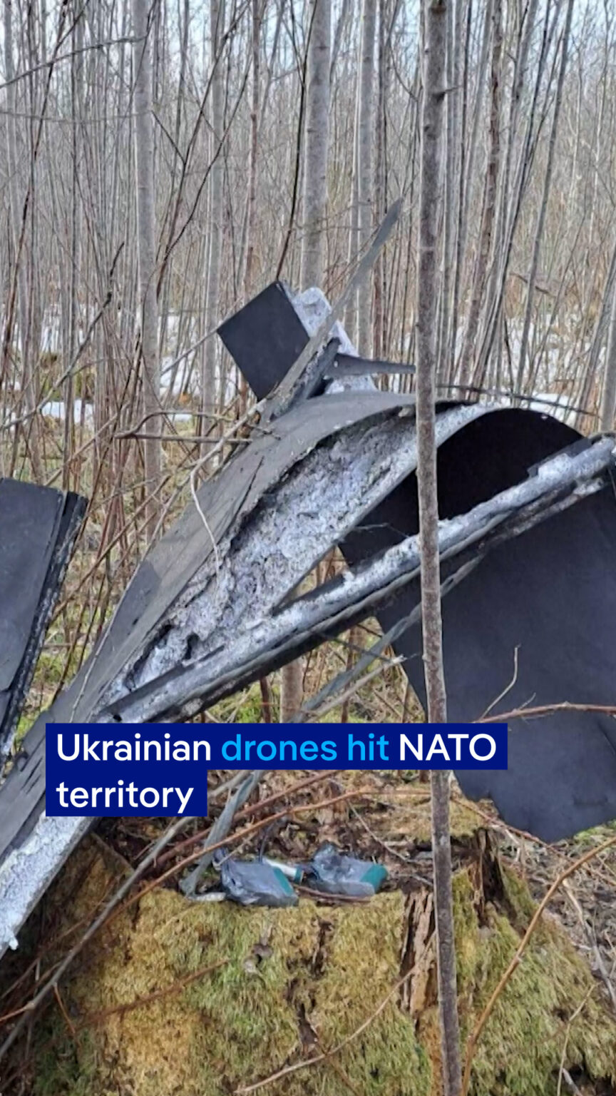 Ukrainian drones have crossed into NATO territory, entering Estonian and Latvian airspace. Riga and Tallinn confirmed the incursions, saying one of the drones struck a power plant in Estonia. Officials say they crossed over during a major Ukrainian attack on a nearby Russian port. #dwnews Ukrainian drones have crossed into NATO territory, entering Estonian and Latvian airspace. Riga and Tallinn confirmed the incursions, saying one of the drones struck a power plant in Estonia. Officials say they crossed over during a major Ukrainian attack on a nearby Russian port. #dwnews