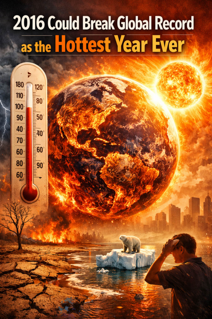 2016 Could Break Global Record as the Hottest Year Ever