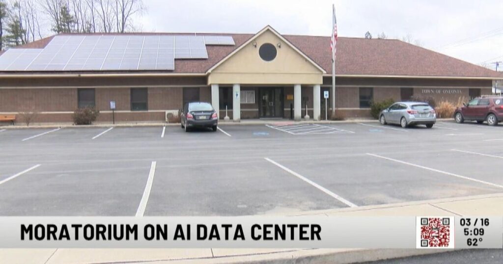 12-Month Halt on Oneonta AI Data Center Construction Plans | Focus Economy