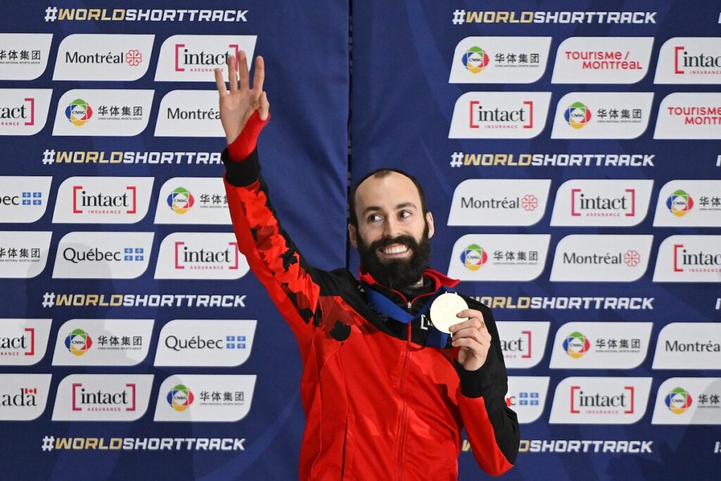 Canada’s Steven Dubois wins 500-metre gold at world short-track speed skating championships Canada’s Steven Dubois wins 500-metre gold at world short-track speed skating championships