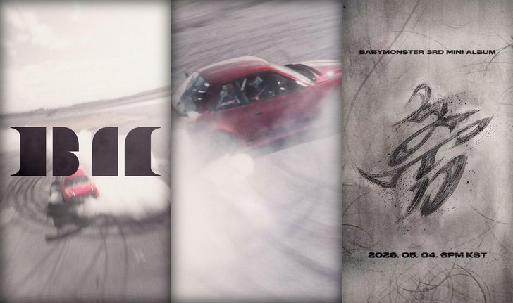 This collage photo shows screenshots from BABYMONSTER's third mini album teaser clip / Captured from YG Entertainment's website