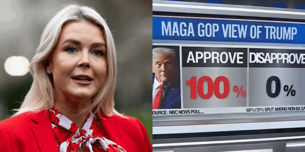 Karoline Leavitt Shares Poll Finding Trump Has 100% Approval From MAGA—And The Replies Are Pure Gold
