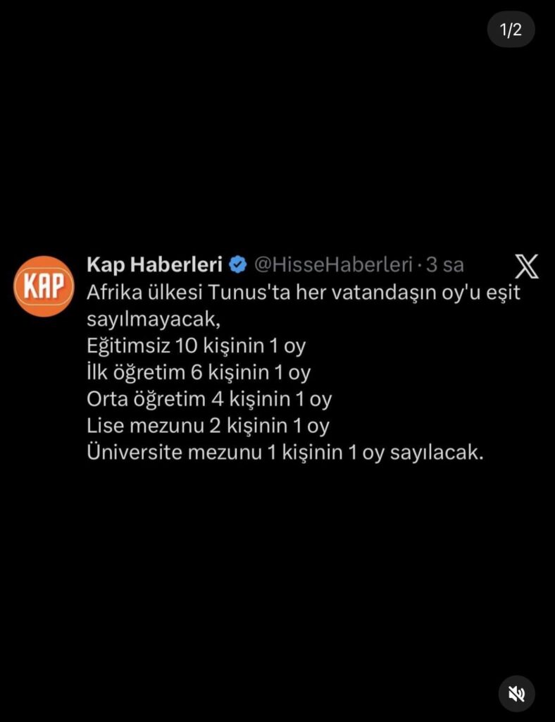 Do you think there should be such a practice in Türkiye?