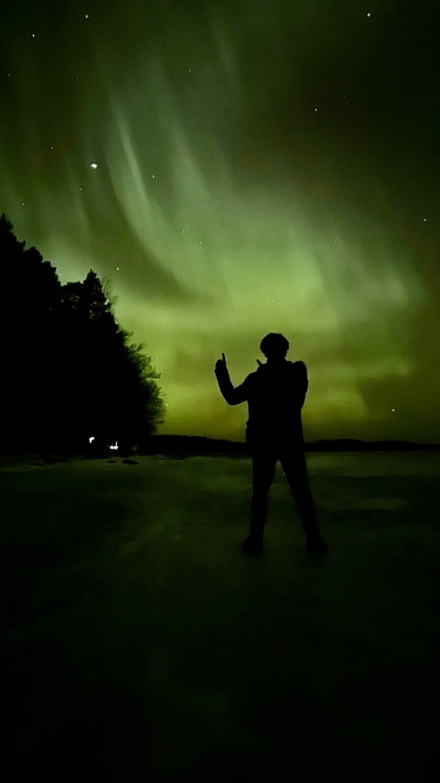 Last night over Lake Saimaa (Lappeenranta)
