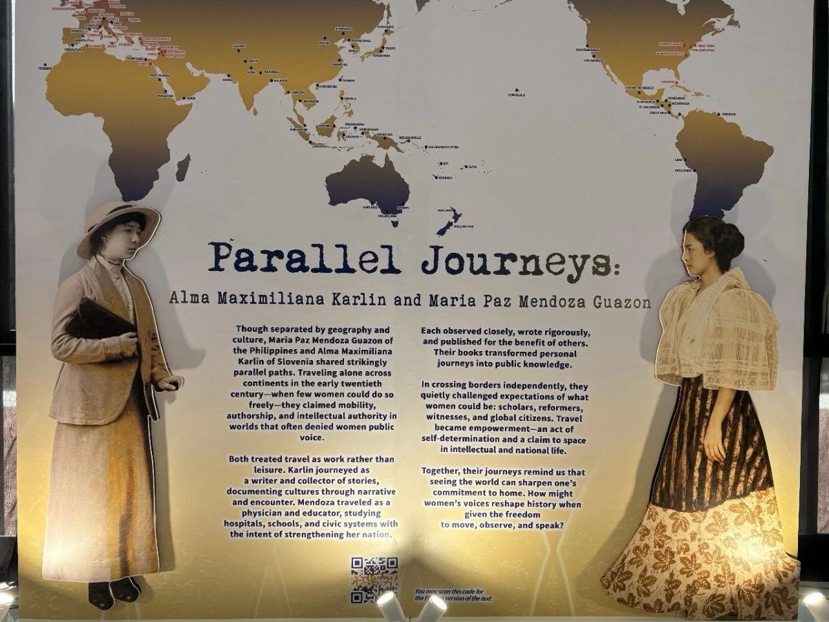 The opening frame welcomes guests into a world of stories waiting to be explored