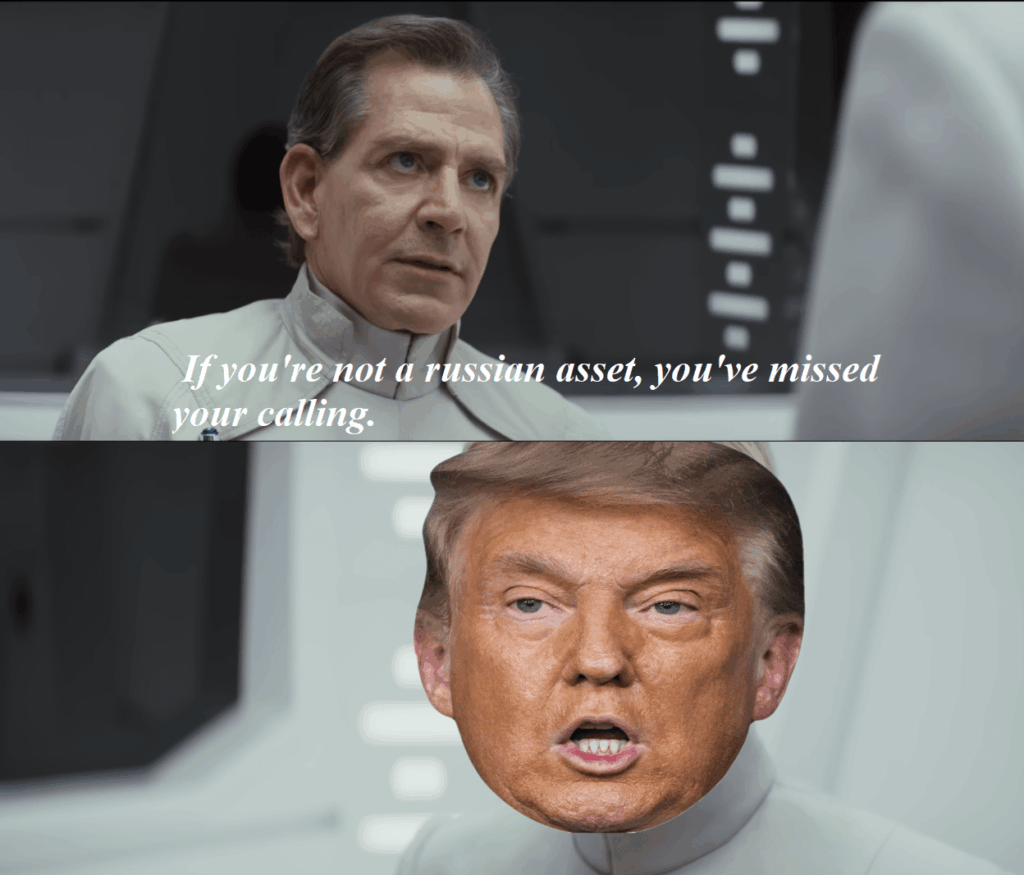 Putin can only dream of such footage.