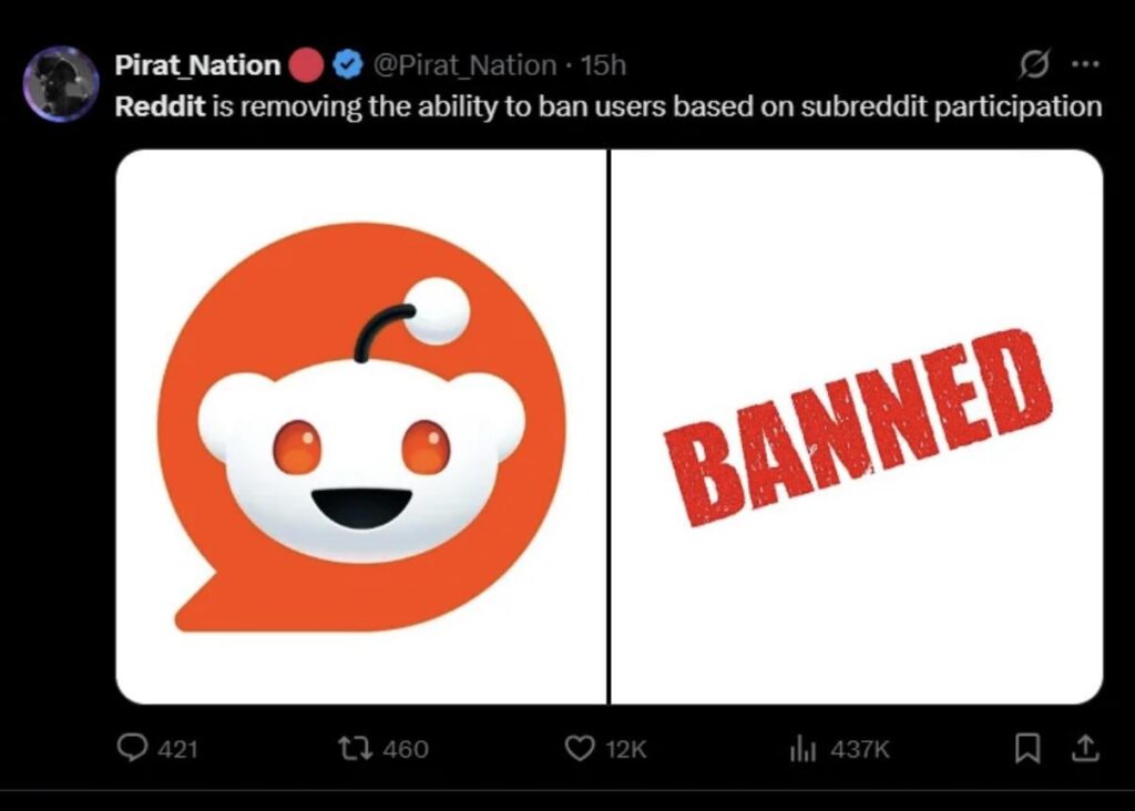 Reddit will ban sub subs for participating in other subs soon