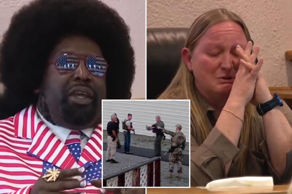 Afroman clashes with Adams County police in court — as one officer left in tears over music video about failed police raid Afroman clashes with Adams County police in court — as one officer left in tears over music video about failed police raid