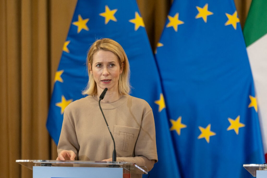 EU’s Kallas Warns Anti-Drone Stock ‘Limited’ as Mideast, Ukraine Wars Rage