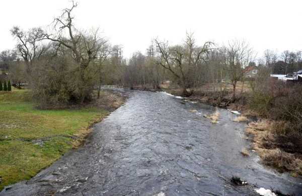 The water level in the rivers of Latvia continues to rise The water level in the rivers of Latvia continues to rise