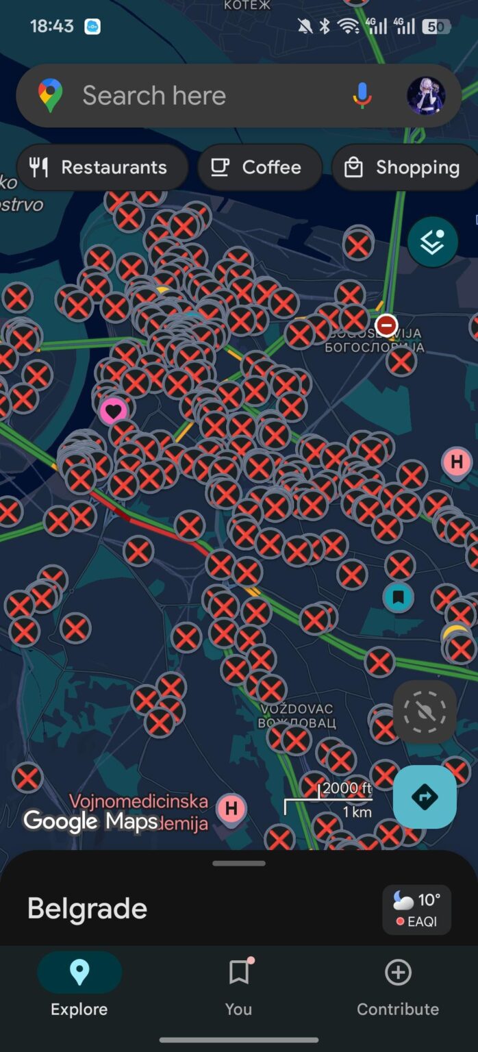 Save the list of local shops on Google Maps if you haven't already;