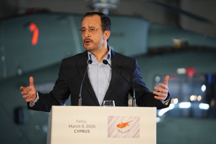 Cyprus President Nikos Christodoulides.