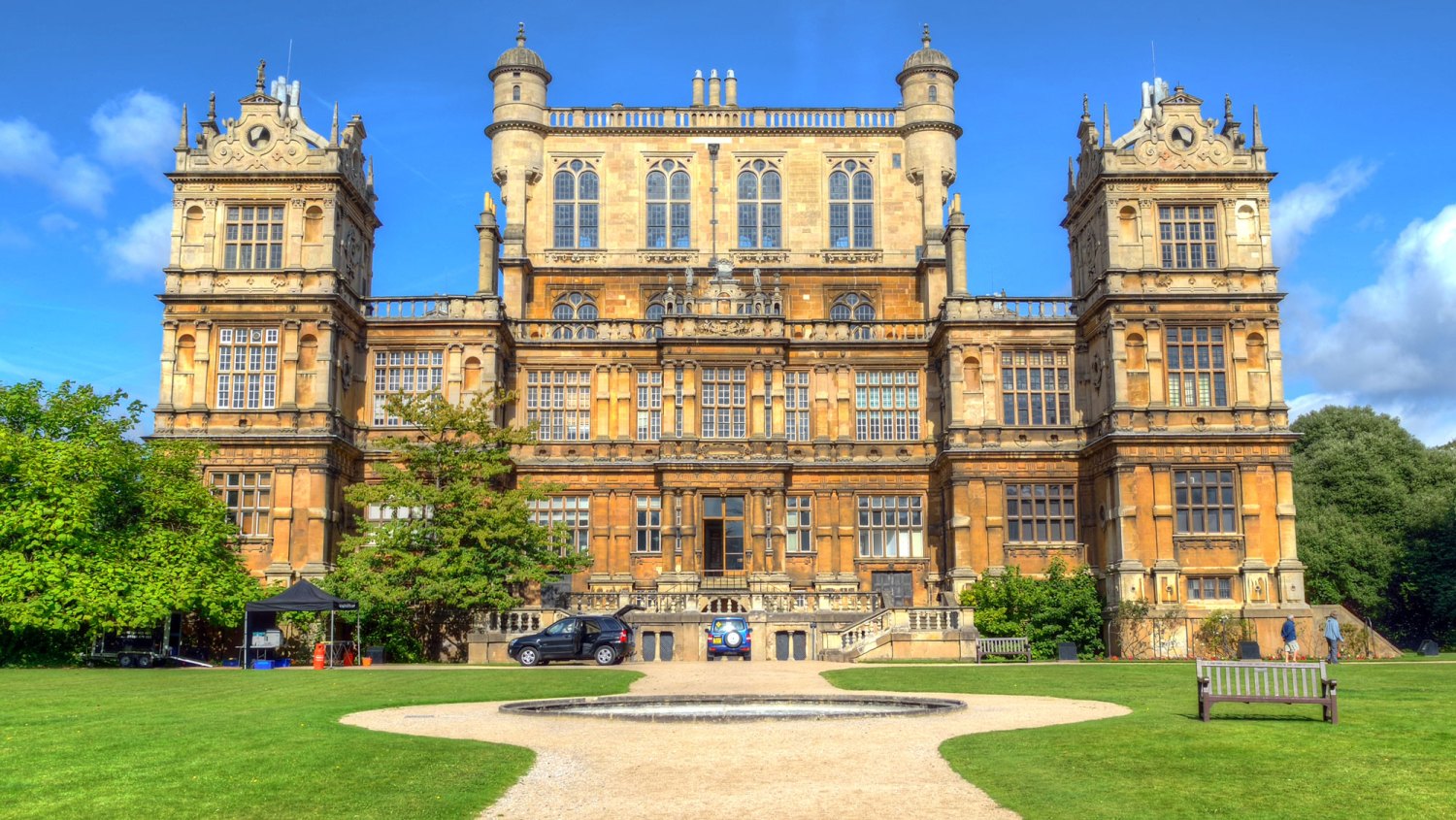 Wollaton Hall and Park Nottingham Nottingham, UK, England. Filming Location for The Dark Knight
