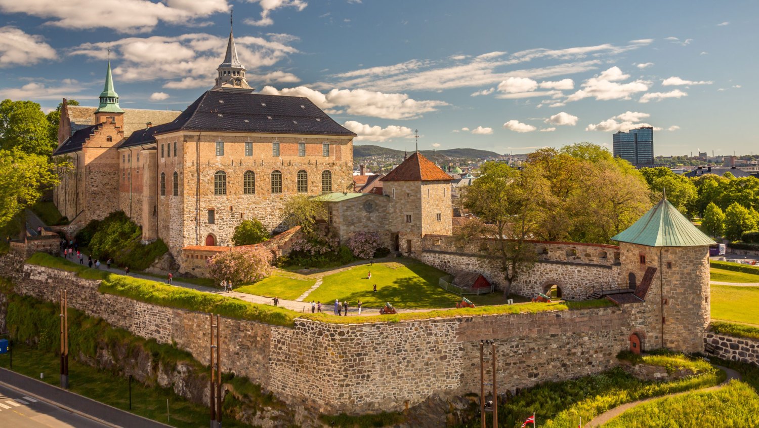 Akershus Fortress Oslo Norway in movie Frozen