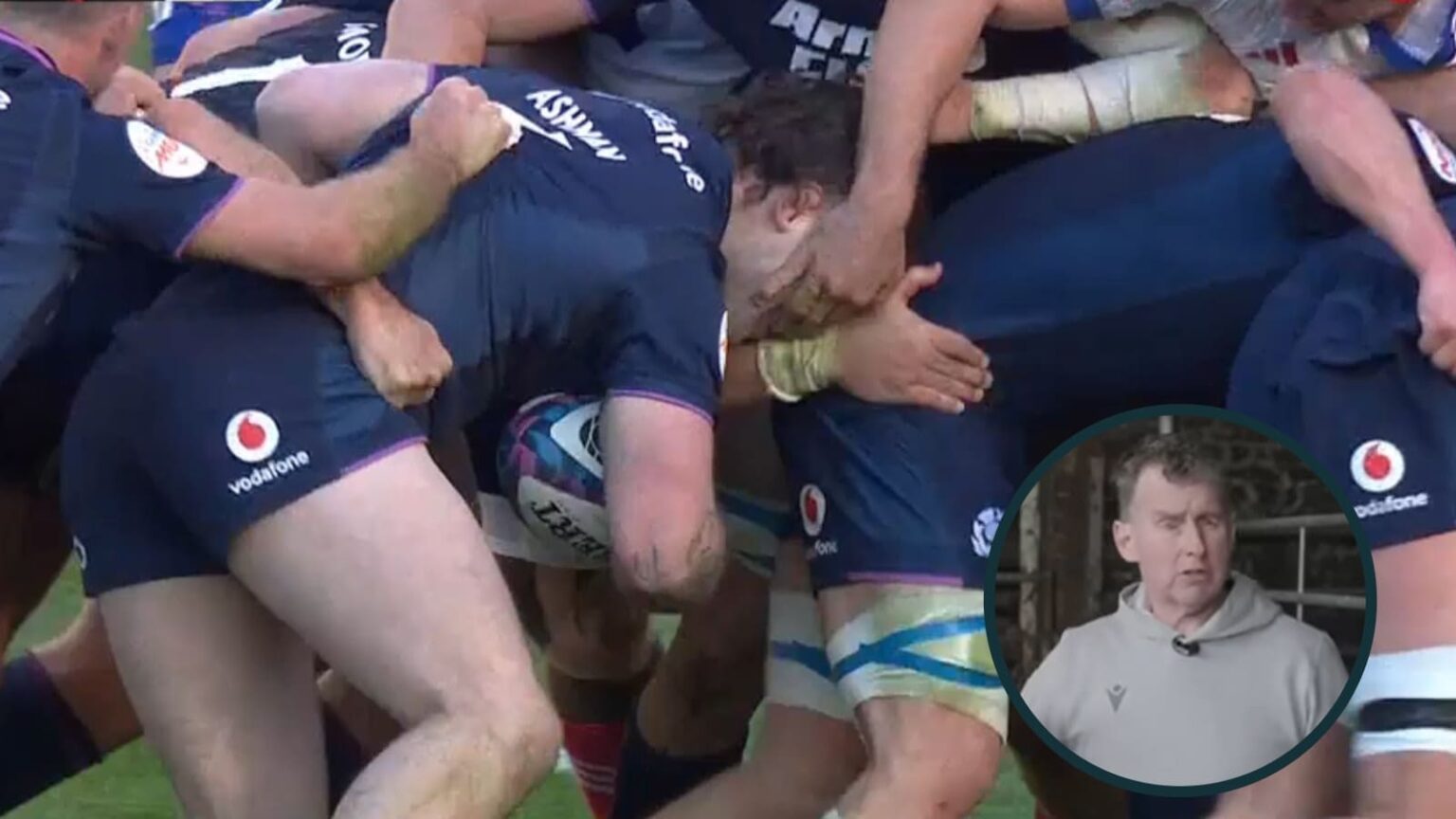 Nigel Owens slams TMO after Oscar Jegou accused of gouging
