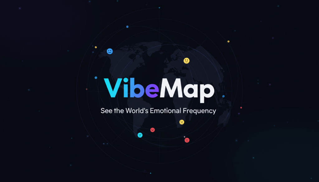 I built a map where anyone can share how they're feeling and it shows the world's emotions in real time