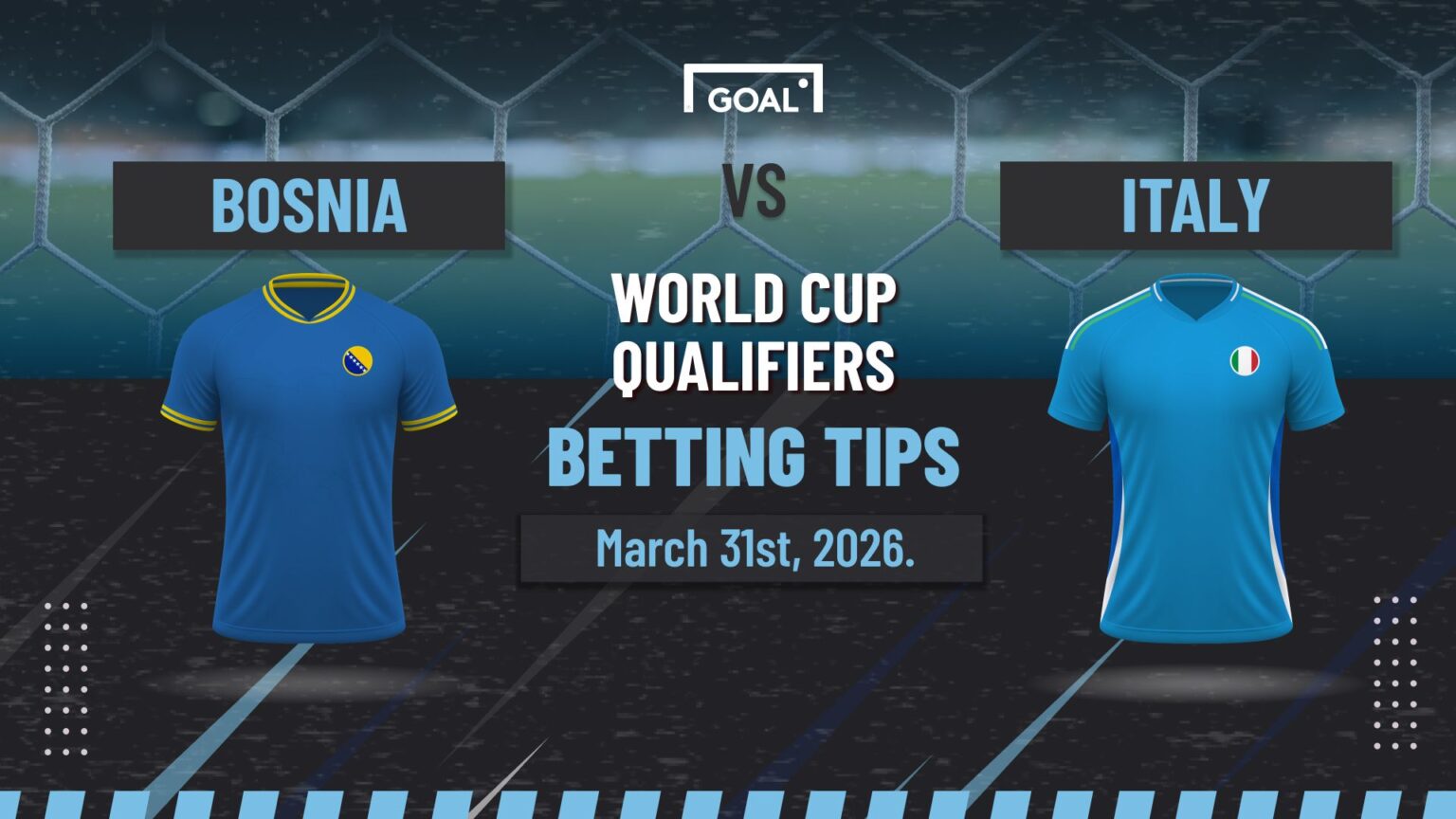 Bosnia and Herzegovina vs Italy predictions