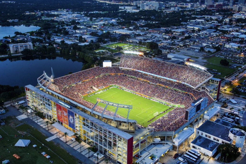 Camping World Stadium in Orlando, Florida