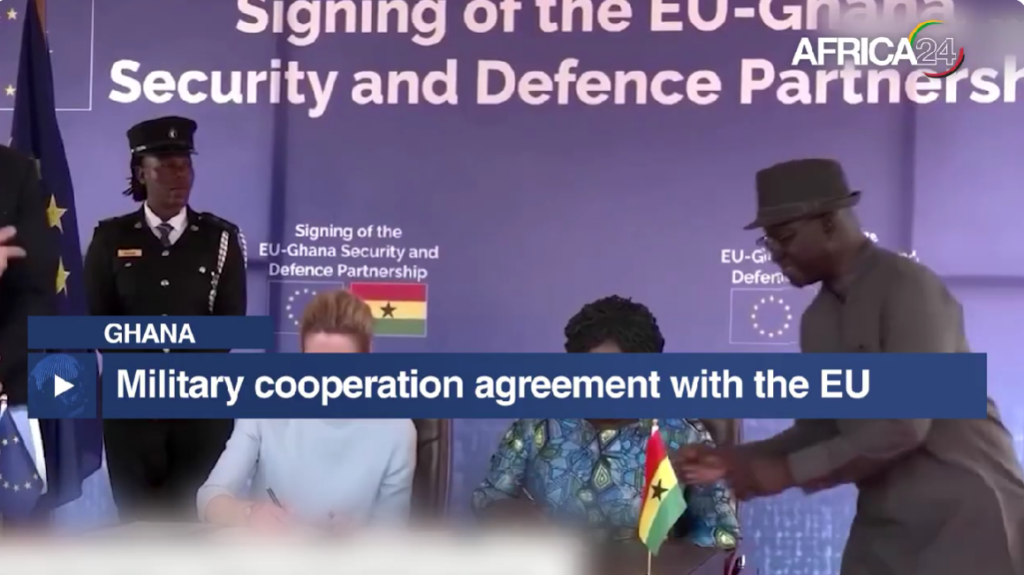 Ghana - Fight against terrorism : Military cooperation agreement with the EU