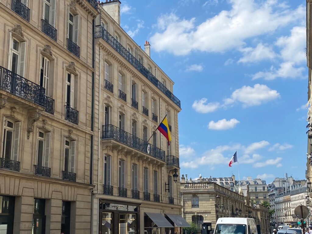 Colombia embassy in France
