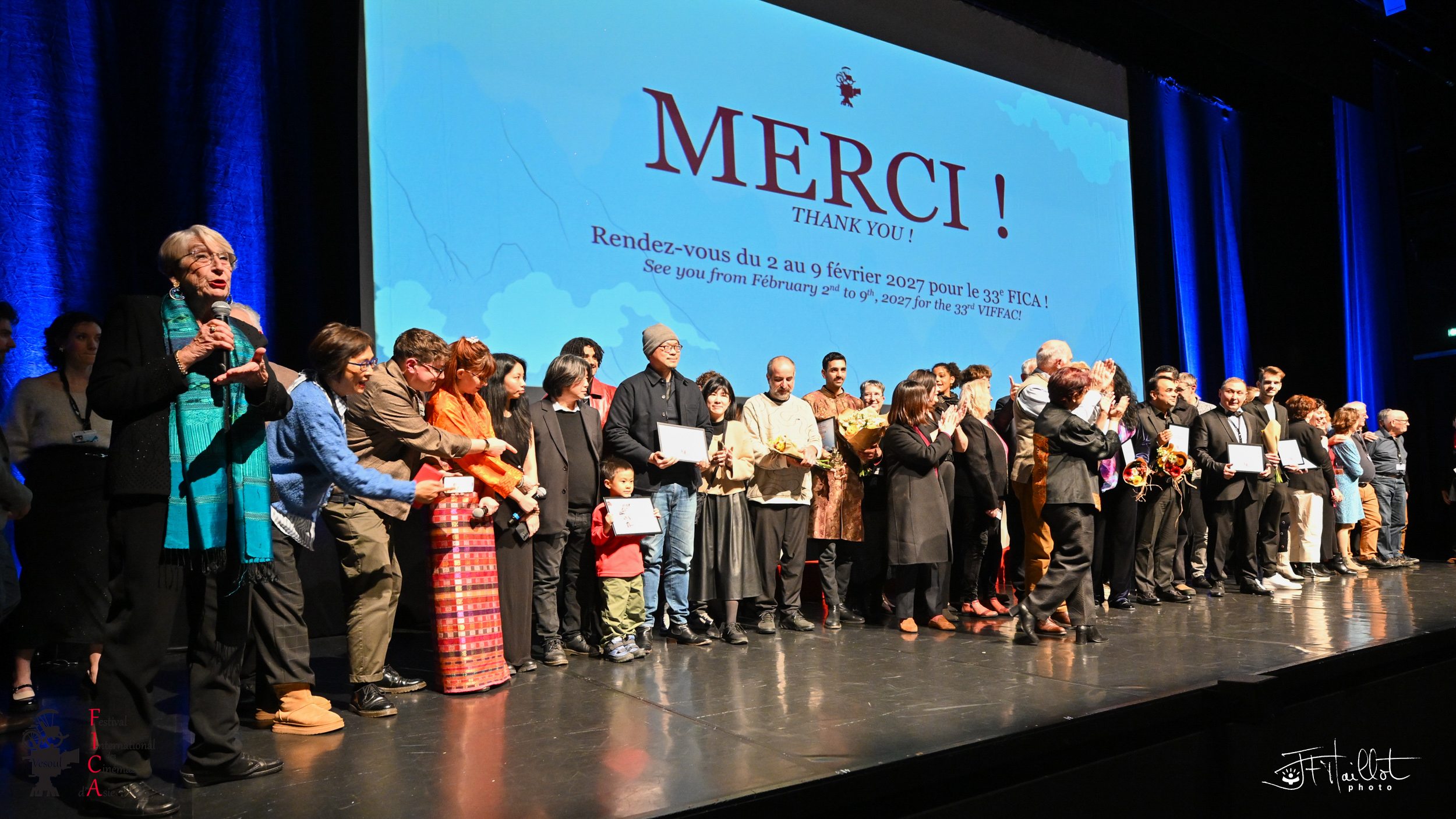Closing ceremony of Vesoul IFF Asian Cinemas (copyright JFMaillot)

